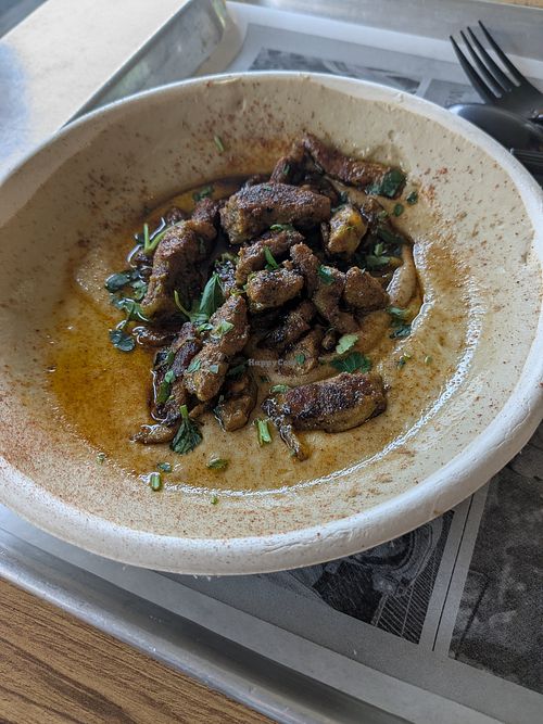 Vegan shawarma. at Vish in Hollywood