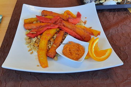 Couscous mit Gemüse at Damaskus in Seck