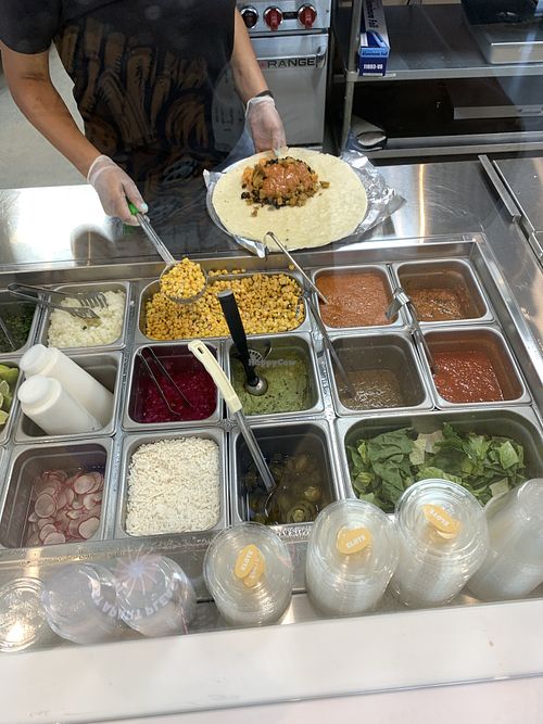 Variety of toppings to chose from at Plantos in Riverside