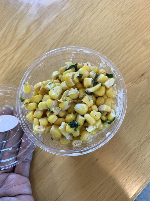 Elote cup at Plantos in Riverside