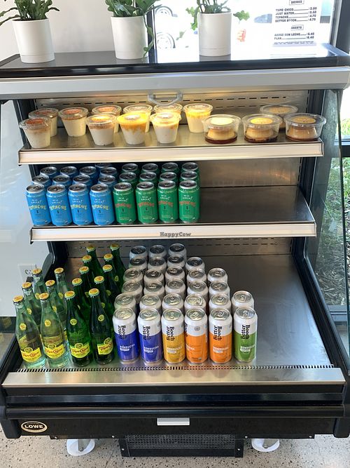 Other drink choices and desserts  at Plantos in Riverside