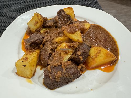 Potato and Veg Meat Rendang  at Circle Point Vegan Eatery in Jimbaran