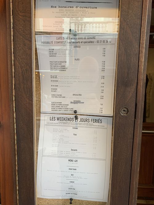   at Le Vietnam in Le Touquet