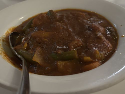 Vegetable chilli curry   at The Valley in Corbridge