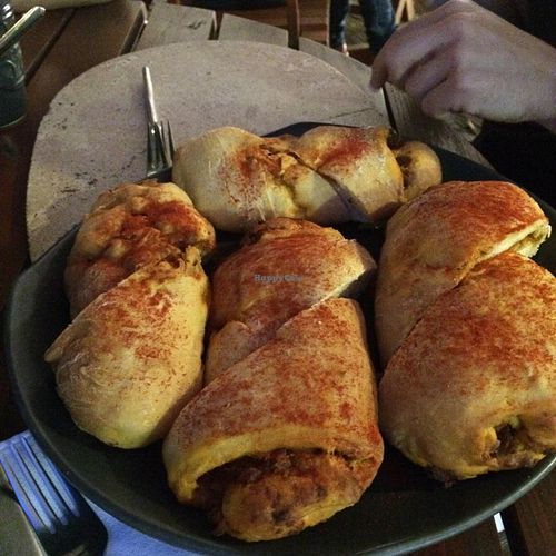 Vegan Pão Com Chouriço at Cor de Tangerina in Guimaraes