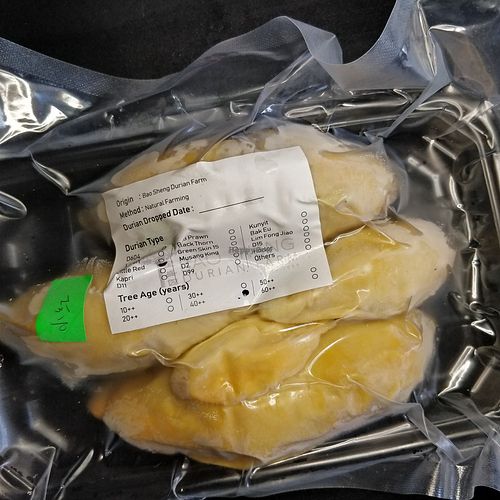 Organic Durian at Humble Food in Central Singapore