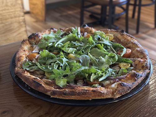 Vegan Rita (soggy in the middle )  at Julia's Vegetarian Restaurant in Pacific Grove