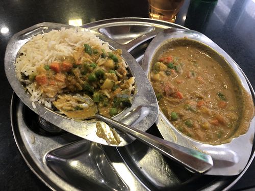 Vegetable (vegan) curry ⭐️⭐️⭐️⭐️  at Arya Bhavan in Paris