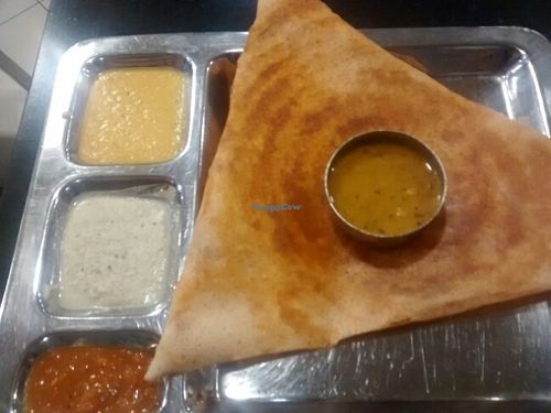 masala dosa at Arya Bhavan in Paris