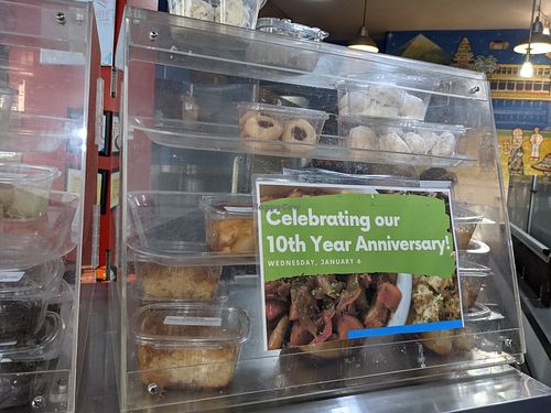 Desert case at The Land of Kush in Baltimore