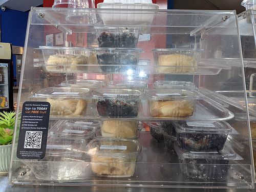 Desert case at The Land of Kush in Baltimore