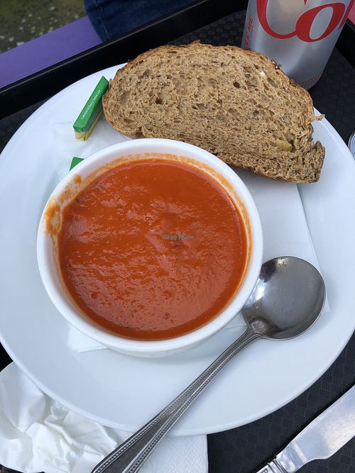 Tomato soup at The Town Hall in Hebden Bridge