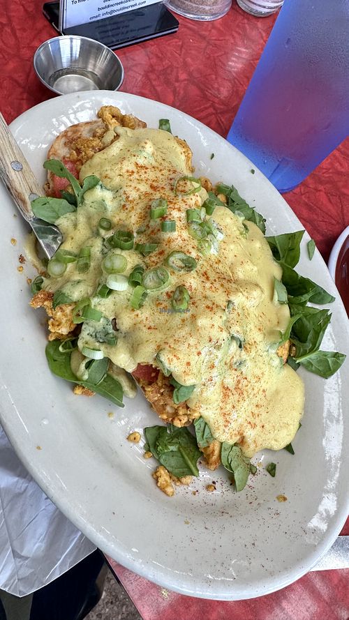 The Renedict  at Bouldin Creek Cafe in Austin