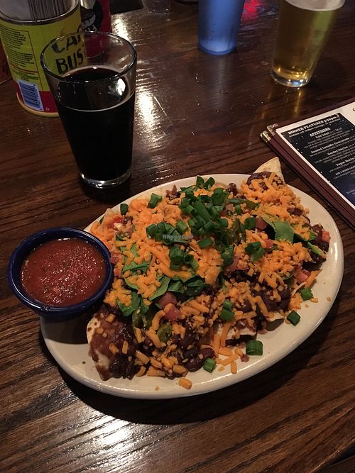 Vegan nachos  at Bouldin Creek Cafe in Austin