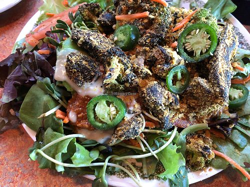 Godly salad!  at Bouldin Creek Cafe in Austin