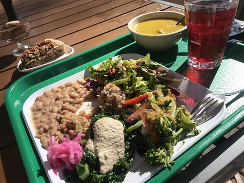 Adult Entree of the Day (set menu) at Casa de Luz in Austin