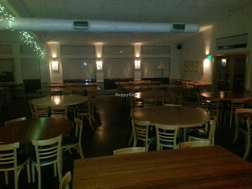 dining room at Casa de Luz in Austin