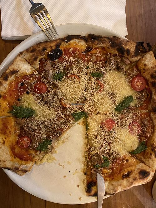   at Pizza Cult in Ubud