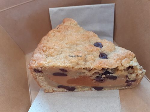 Cookie pie at Tigs Bagel & Coffee House in Sheffield