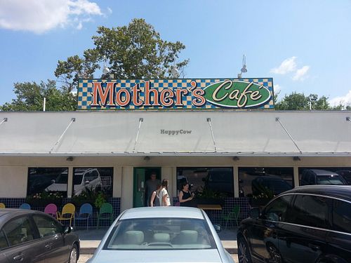 Front and Sign of Mother's Cafe & Garden at Mother's Cafe and Garden in Austin