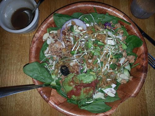 Delicious Salad at Mother's Cafe and Garden in Austin