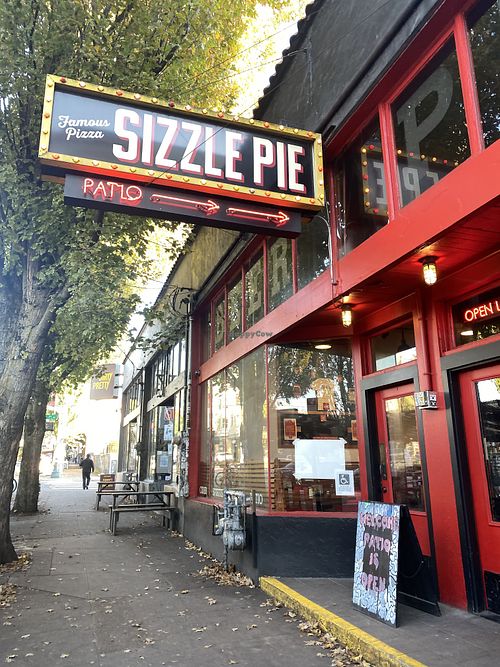 Upon Arrival Sizzle Pie   at Sizzle Pie - E Burnside in Portland