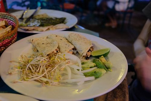 Tacos at Natura Restaurante in Cancun