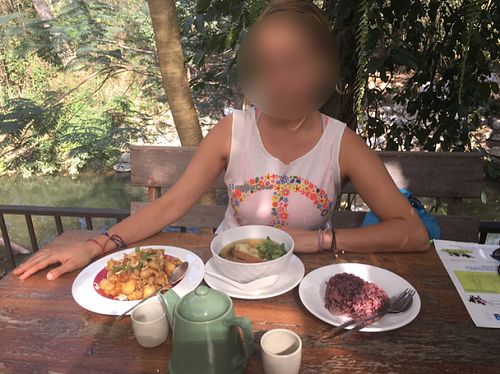 Great food and setting! at Loving Hut - Pak Chong in Pak Chong