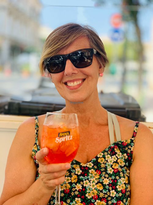 Vegan-friendly Aperol Spritz  at NICK HOUSE in Syracusa