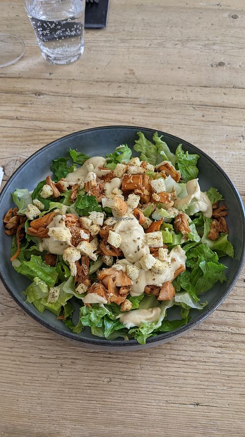 Cesarsalad at Aquafaba in Mendrisio