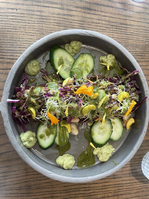 Quinoa saladd  at Thalatheen  in Doha