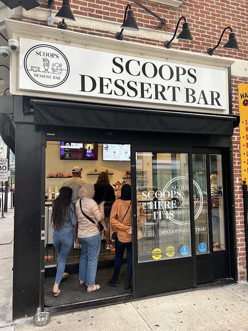   at Scoops Dessert Bar in Chicago