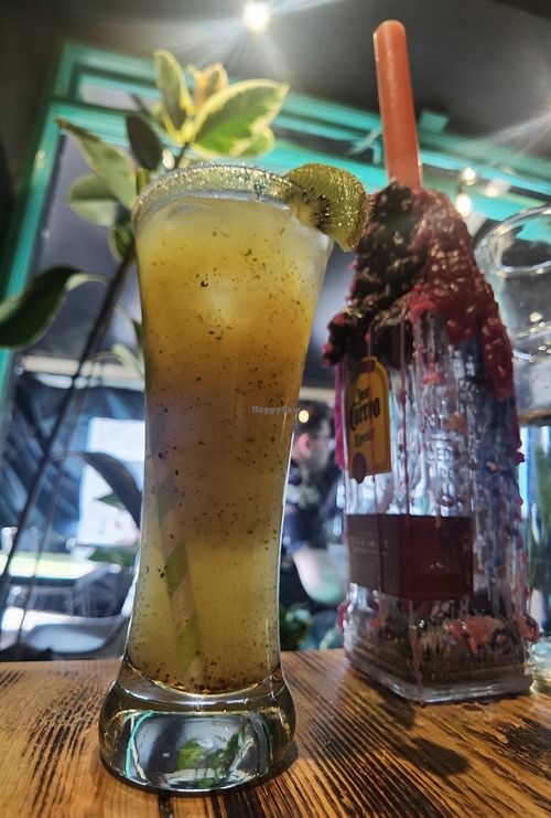 Kiwi mojitos mocktail at Sangria in Galway