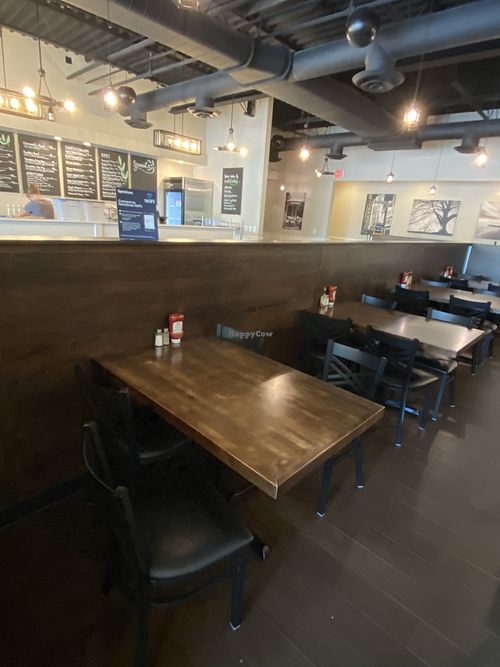 More seating   at Fresh Fork Cafe in Mansfield