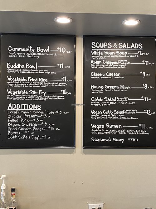 Salads  at Fresh Fork Cafe in Mansfield