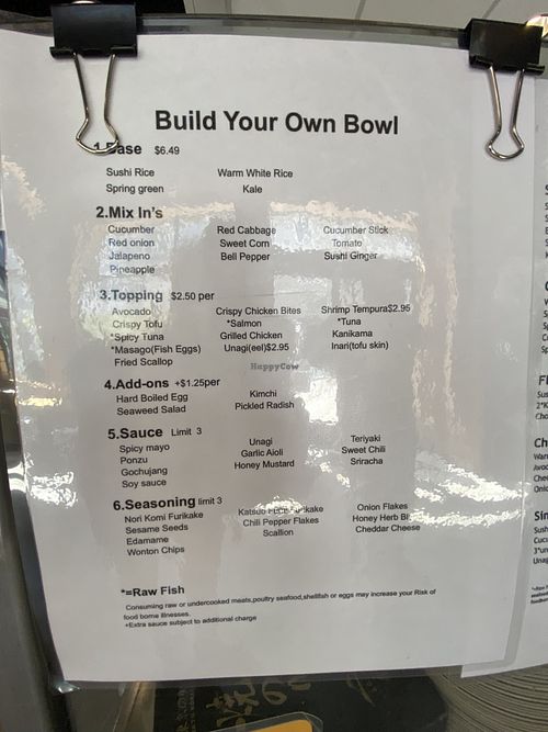 Build your bowl  at EatJoy in Mansfield