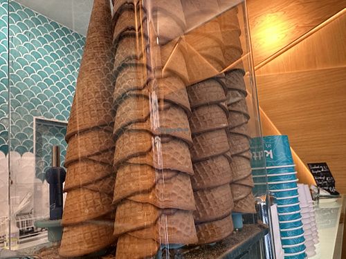 waffles  at Katchi Ice Cream - Hackescher Markt in Berlin