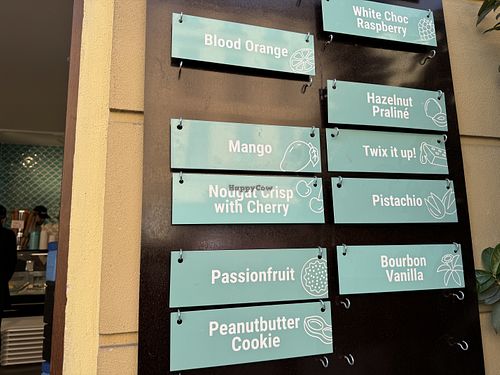 flavours  at Katchi Ice Cream - Hackescher Markt in Berlin