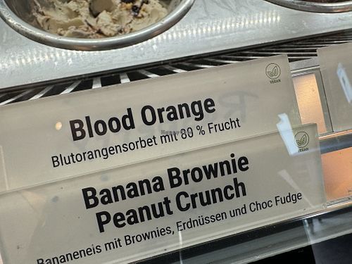 vegan flavours  at Katchi Ice Cream - Hackescher Markt in Berlin
