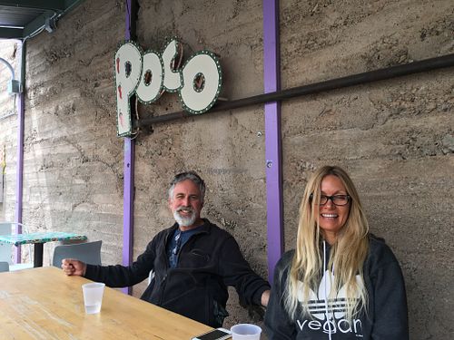 Outdoor patio! at POCO in Bisbee