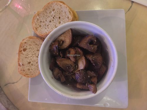 Setas jerez no butter at Vino Loco Wine and Tapas Bar in Englewood