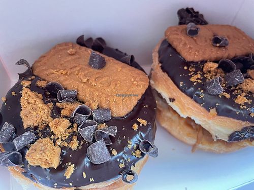 Biscoff cronuts   at Royal Donuts in Salzburg