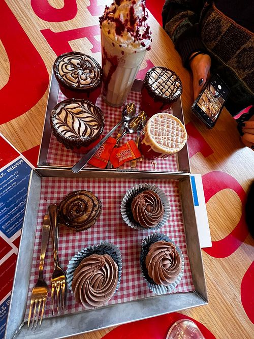   at Tony's Chocolonely Chocolate Bar in Amsterdam