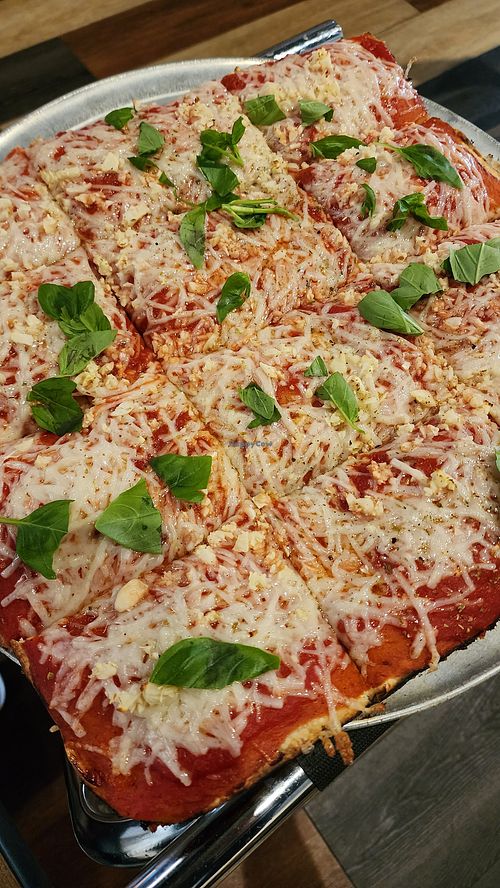 Sicilian pizza at Basilico's Pizzeria in Dickson City