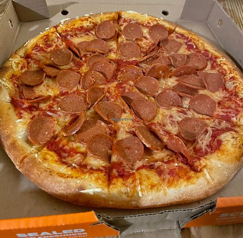 Pepperoni pizza  at Pizza Pizza in Ottawa