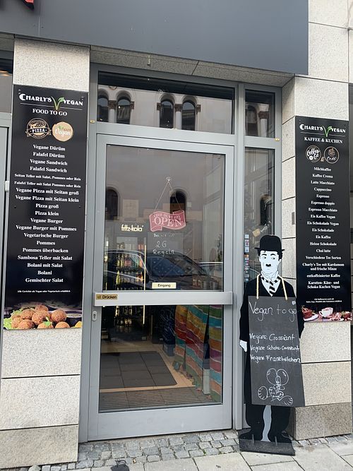  menu  at Charly's Vegan in Munich