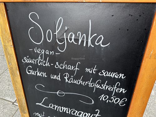 eastern stew / soup  at Aha Cafe in Dresden