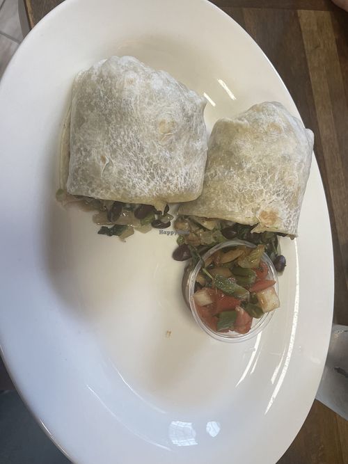 Vegan Breakfast Wrap  at Donut Villa Diner in Cambridge