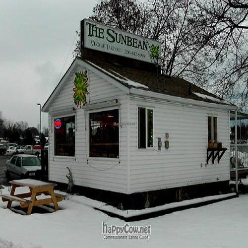 Cute little Sunbean - a bright spot for good food as you enter Grand Forks from the west at Sunbean in Grand Forks