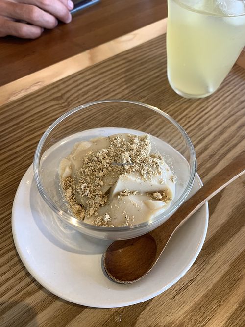 Vegan set desert  at Fumikaden in Matsuyama